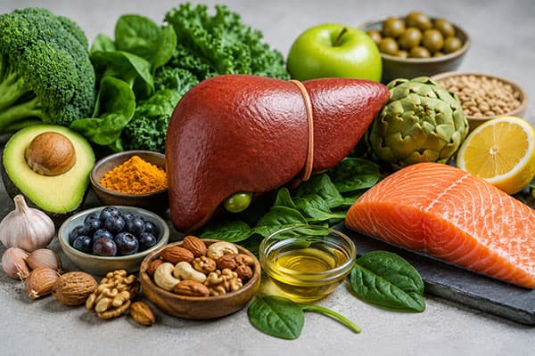 Alimentos clave para regenerar el hígado